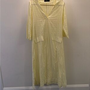 Pomander Place Caftan Cover Up Yellow